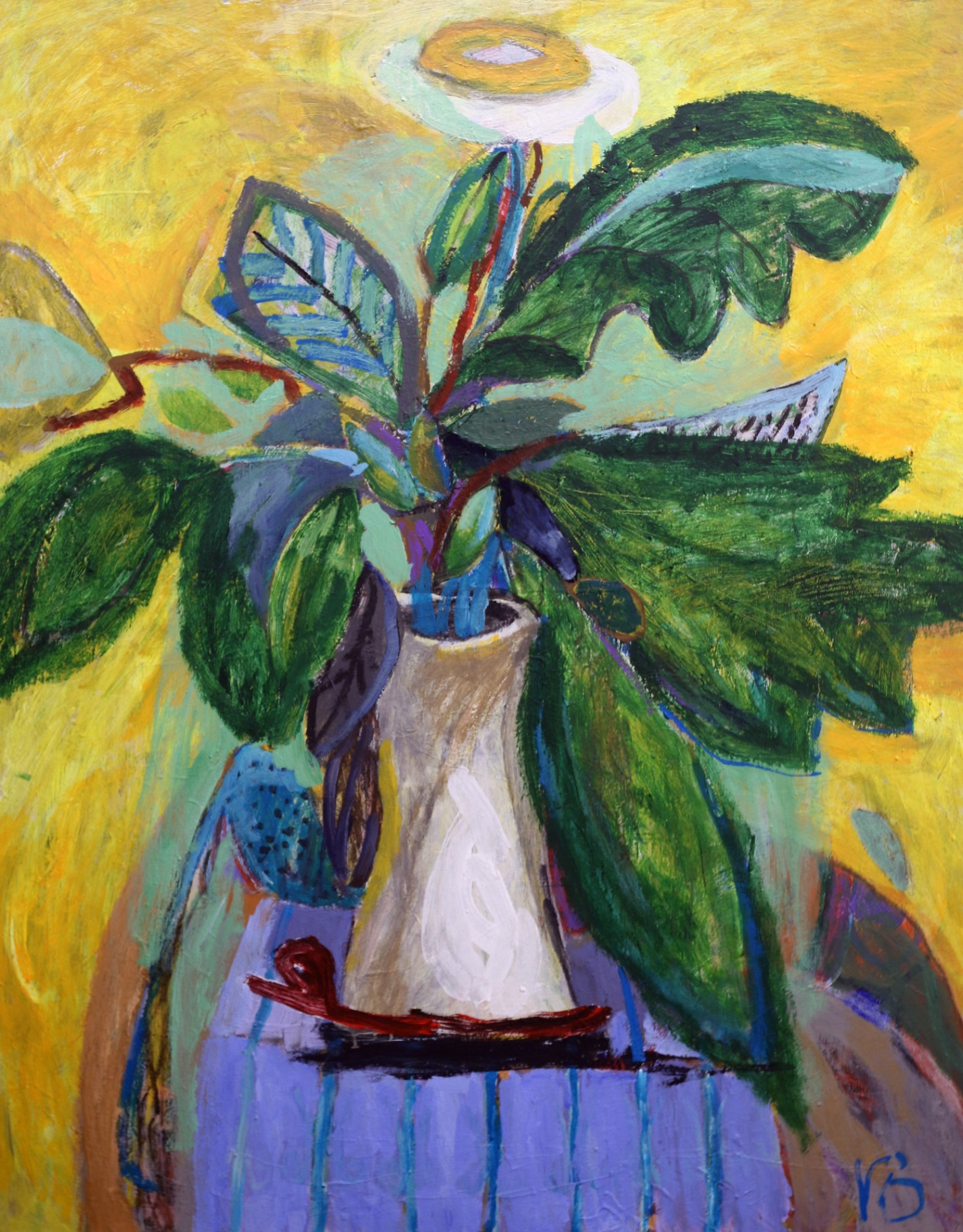Still Life with Plant