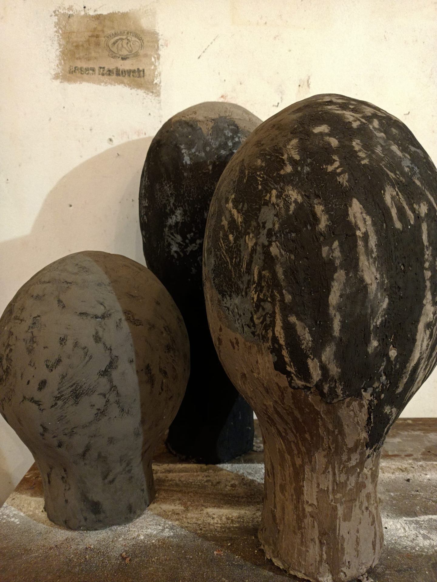Three Heads, Studio